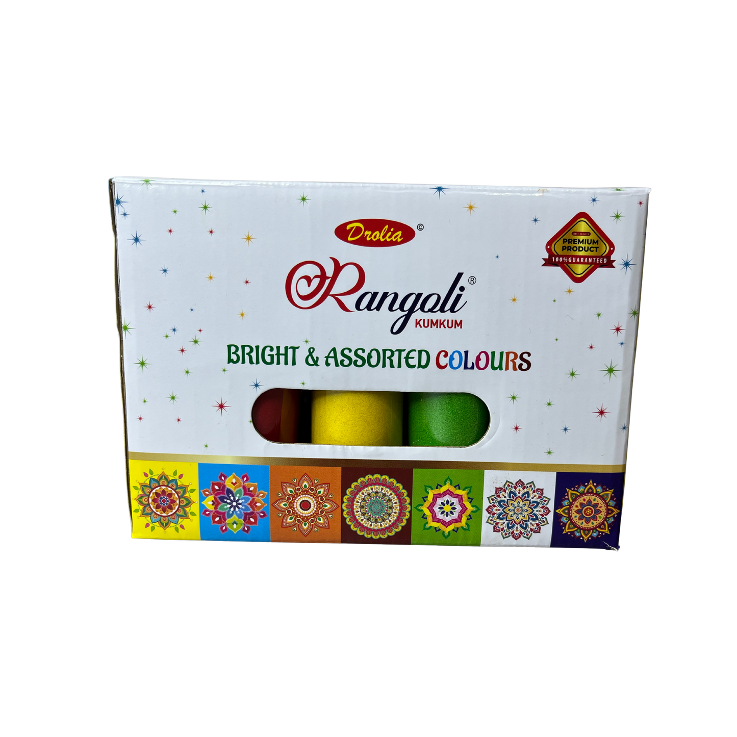 Drolia Rangoli 10 Colour Bottle Set
