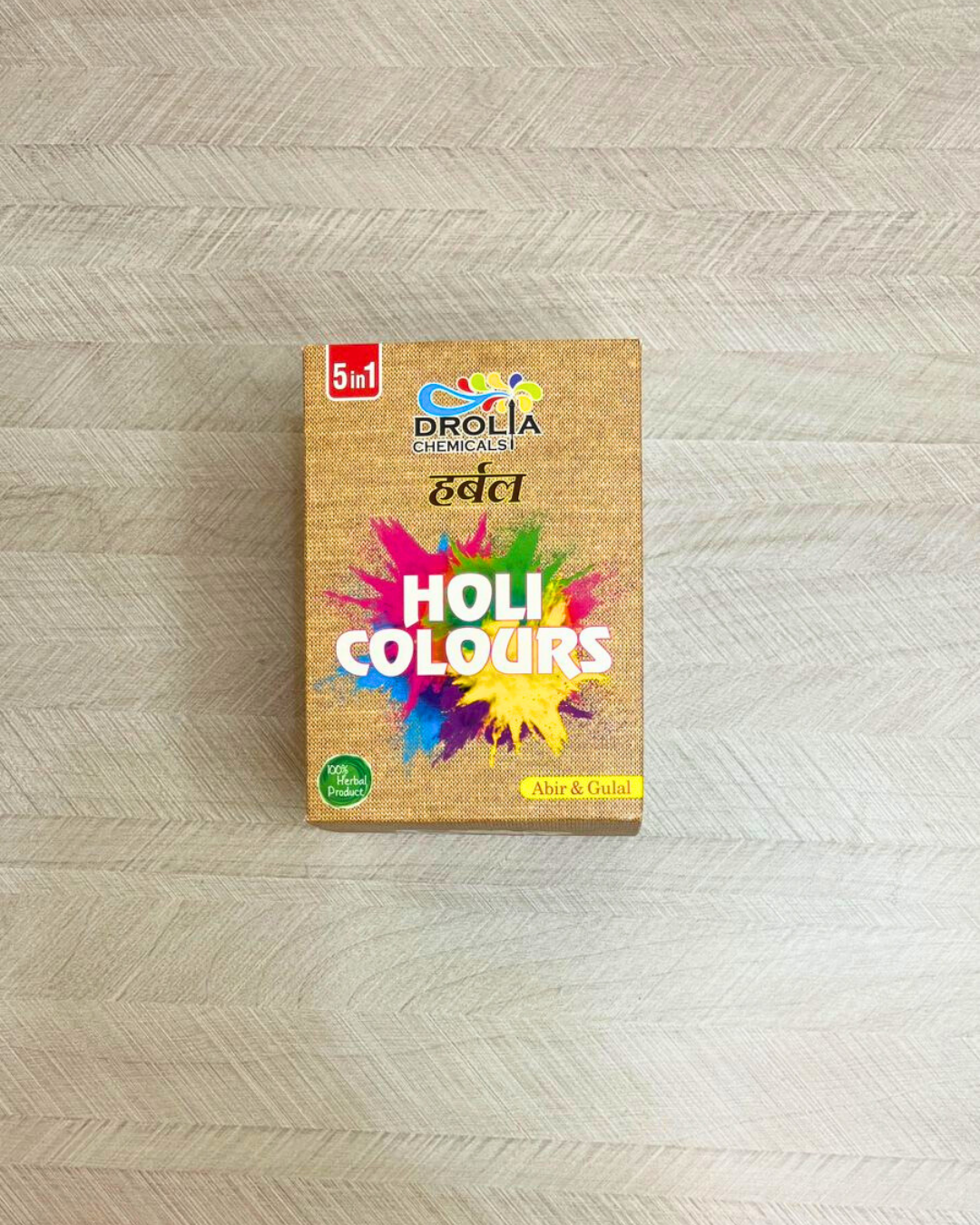 Natkhat Holi Gulal Powder - 5 in 1 Gift Pack