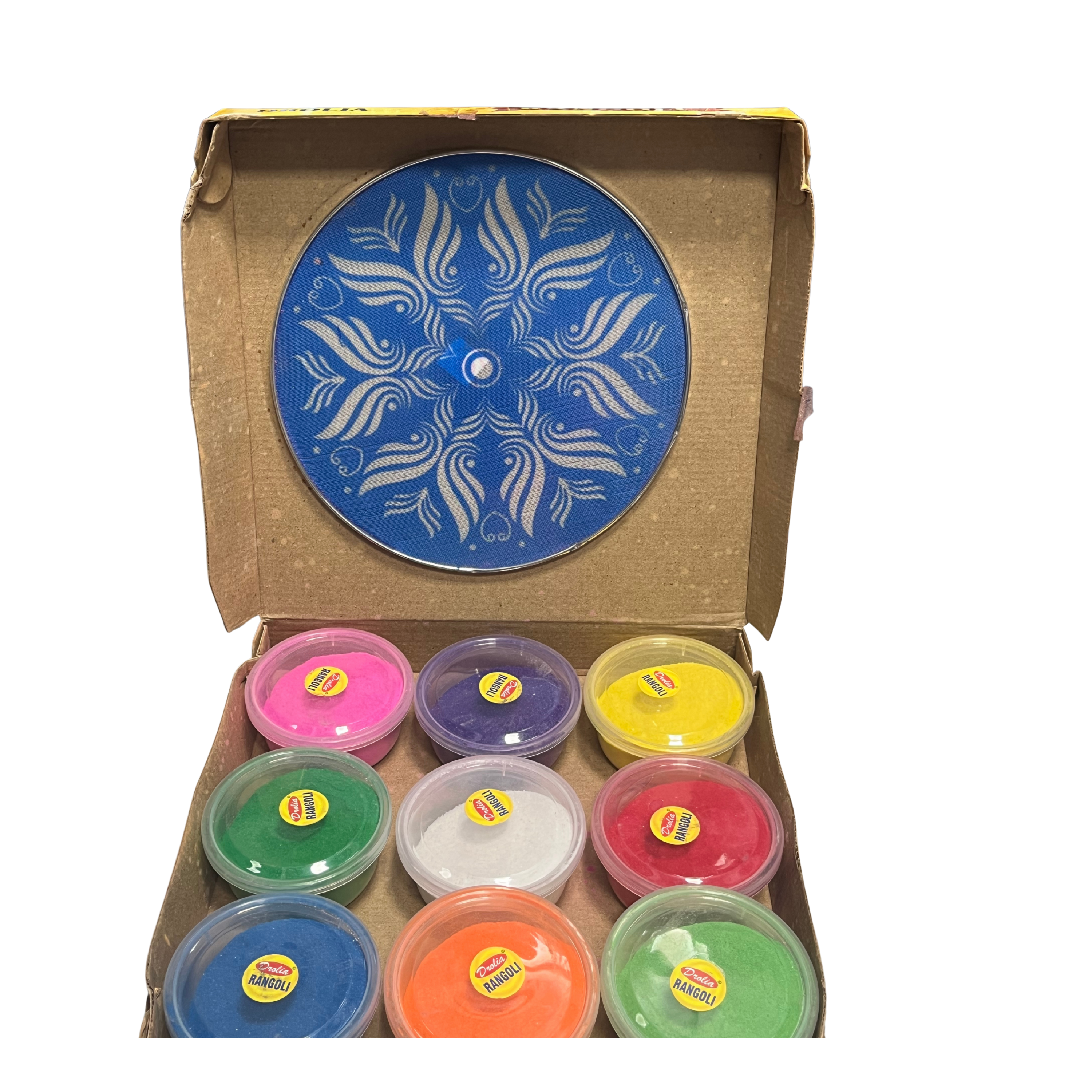 Drolia Rangoli Pizza Box