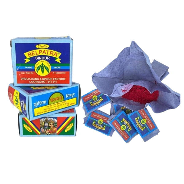 Blue Belpatra Sindur